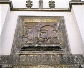 EXTERIOR-PUERTA DEL PERDON-RELIEVE-EXPULSION DE JUDIOS
SEVILLA, CATEDRAL
SEVILLA

This image is