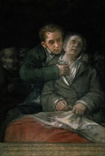 Goya, Self-Portrait with Dr. Arrieta