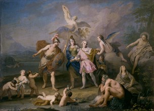 AMIGONI JACOPO 1680/1752
ALEGORIA-CARLOS III VA A RECOGER CORONA NAPOLES
LA GRANJA, PALACIO REAL