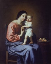 Zurbaran, La Vierge à l'enfant