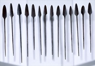 Bronze spears or arrows