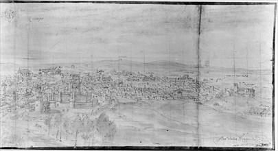 WYNGAERDE ANTON VAN DEN ?/1571
MEDINA DEL CAMPO-285X974 MM-LAPIZ NEGRO-1565
VIENA, BIBLIOTECA