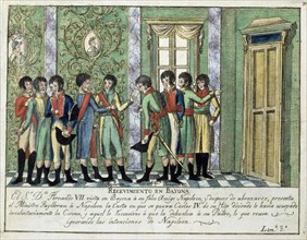 Meeting between Ferdinand VII and Napoleon in Bayonne, 1808