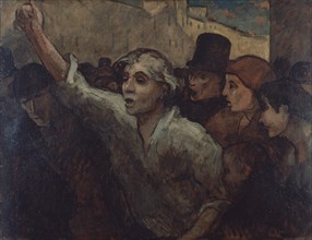 Daumier, The Uprising
