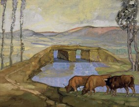 MAEZTU GUSTAVO
LLANURA DE CASTROJERIZ-OLEO/LIENZO-75,5X95,5 CMS
BILBAO, MUSEO BELLAS