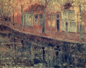 SIDANER HENRI
CANAL DE BRUJAS-OLEO/LIENZO-60 X 73 CMS
BILBAO, MUSEO BELLAS ARTES
VIZCAYA

This