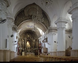 INTERIOR DE LA IGLESIA HACIA LA CABECERA
CEUTA, IGLESIA DE NUESTRA SEÑORA AFRICA
CEUTA

This