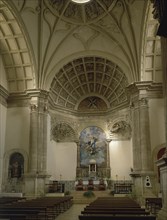 VANDELVIRA ANDRES 1509/75
INTERIOR HACIA LA CABECERA
GUARDIA LA, IGLESIA PARROQUIAL
JAEN

This