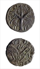 MONEDAS DE 1 DINERO-REVERSO-EPOCA DE FERNANDO III-AÑO 1199-1252
MADRID, CASA DE LA