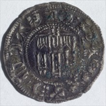 MONEDA EPOCA DE FERNANDO IV-REVERSO-1 DINERO-AÑO 1285-1312
MADRID, CASA DE LA