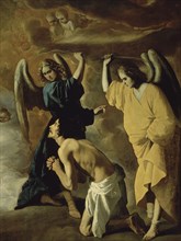 Zurbaran, Saint Jerome Chapel - Punishment of Saint Jerome (detail)