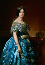 Madrazo y Kuntz, Portrait de la reine Isabelle II d'Espagne