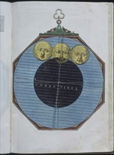 APIANO PEDRO 1495-1552
ASTRONOMICUM CAESAREUM 1540. TABLA DE ECLIPSES DE LUNA. LIBRO ASTRONOMIA S