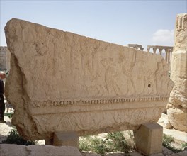 Palmyre, Relief représentant une caravane