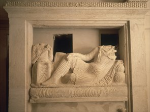 Sculpture funéraire provenant de Palmyre