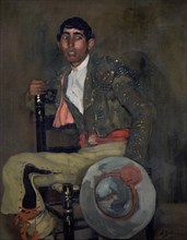 Ignacio Zuloaga (1870-1945)     EL PICADOR - SIGLO XX - OLEO/TELA - 137X115 CM.