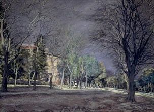 Ignacio Zuloaga (1870-1945)     Landscape from El Escorial - 1930 - oil on canvas - 71x96.