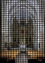 RETABLO MAYOR DESDE LA REJA DE CLAUSURA -GOTICO
MOGUER, CONVENTO DE SANTA CLARA
HUELVA