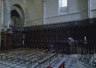 CORO DE LA IGLESIA-
OÑA, MONASTERIO DE SAN SALVADOR
BURGOS