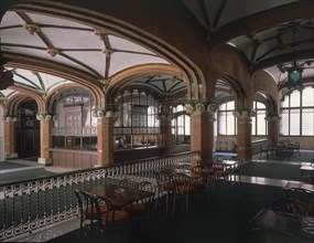 DOMENECH Y MONTANER LLUIS
CAFETERIA -
BARCELONA, PALACIO DE LA MUSICA
BARCELONA

This image is