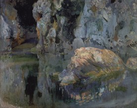 MIR JOAQUIN 1873-1940
LE ROC DE L'ESTANY-1908-
BARCELONA, MUSEO DE ARTE MODERNO
BARCELONA