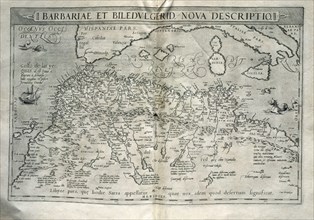 ORTELIUS ABRAHAM 1527/98
MAPA SUR EUROPA Y NORTE AFRICA-ORB.TERRARUM-1570-
MADRID, SERVICIO