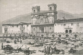 LITOGRAFIA S XIX-CATEDRAL Y PLAZA DE QUITO-ECUADOR-1885-

This image is not downloadable. Contact