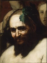 RIBERA JOSE DE 1591/1652
CABEZA DE PAN O DE SATIRO-DET TRIUNFO DE BACO-1634-0,55x0,40
NUEVA YORK,