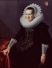 MOREELSE PAULUS
RETRATO DE ANNA RAM-STRICK-1625-LIENZO 112,5X85,3CM-NºINV.10239
UTRECHT, MUSEO