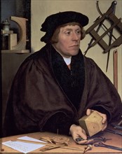 HOLBEIN HANS 1497/1543
I-NICOLAS KRATZER - 1528 -
PARIS, MUSEO LOUVRE-INTERIOR
FRANCIA