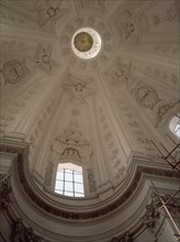 BORROMINI FRANCESCO 1599/1667
INTERIOR-ORATORIO-VISTA PARCIAL DE LA CUPULA REMATADA EN UNA