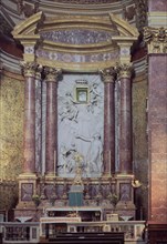 ANONIMO SIGLO XVII
ALTAR DE SAN JOSE DE CALASANZ
ROMA, IGLESIA DE SAN PANTALEON
ITALIA

This