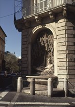 PLAZA DE LAS 4 FUENTES-DET ESQUINA CON FUENTE-FINES S XVI
ROMA, EXTERIOR
ITALIA

This image is