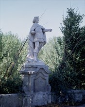 PUENTE DE SAN FERNANDO-DET ESCULTURA DEL REY FERNANDO III STO
MADRID, PUENTE DE SAN