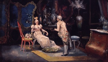 Lucas Velázquez, Une demoiselle et un minet