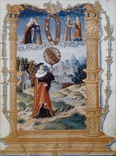 EL ASTROLOGO"CANTOS SOBRE CONCEPC CORONADA DEL PUY DE RUAN"1519-28
PARIS, BIBLIOTECA