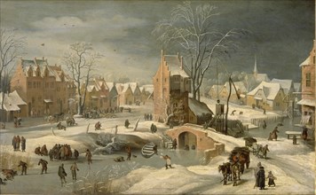 Pieter II Bruegel, Paysage enneigé