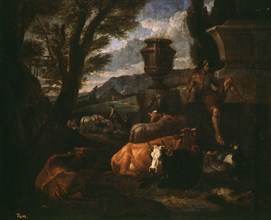 Van Bloemen, Paysage romain