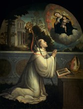 Correa de Vivar, Apparition de la Vierge à Saint Bernard