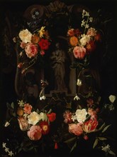 Seghers, Garland Surrounding the Virgin and the Child
