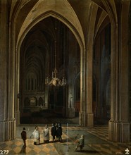 Neefs, Interior of a Church - the viaticum