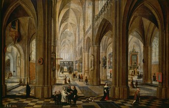 Neefs II, Interior of Antwerp's cathedral