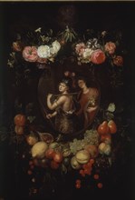 Anonymus, The Value of Abundance : Garland of Flowers and Fruits