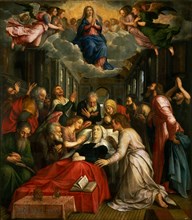 Coxcie, Transfiguration of the Virgin - Death and acension