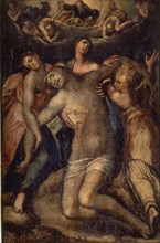 Dal Pino, Jesus Christ, Dead, Supported By Angels