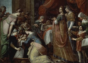 Ligozzi, Birth of the Virgin Mary