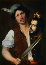 Gentileschi, Executioner showing St John's head