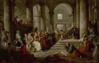 Panini, Jésus se disputant avec les docteurs du Temple