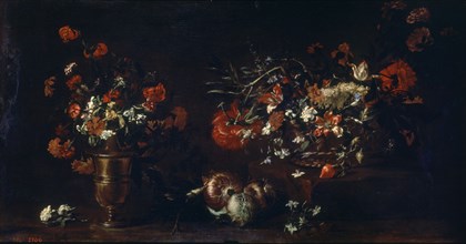 Nuzzi, Flowers and Fruit.