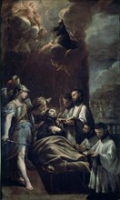 Vaccaro, La mort de Saint Gaetan